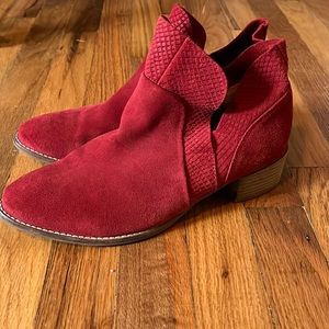 Seychelles Red booties